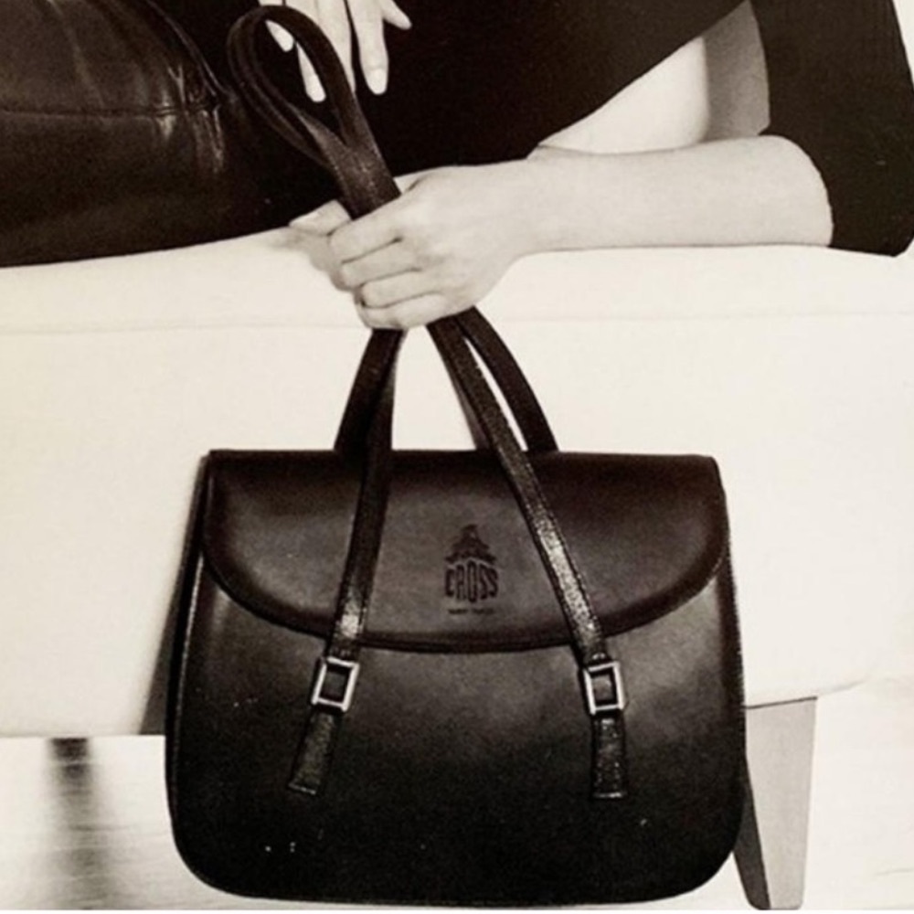 Mark Cross Leather Luxury Shoulder Handbag